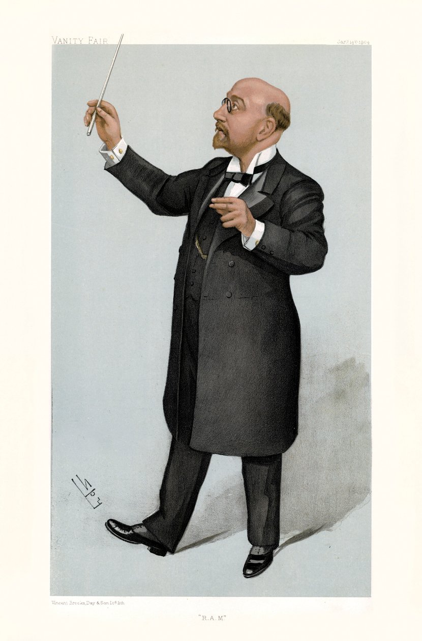 Sir Alexander Campbell Mackenzie alkotó: Leslie Matthew (1851 1922) Ward
