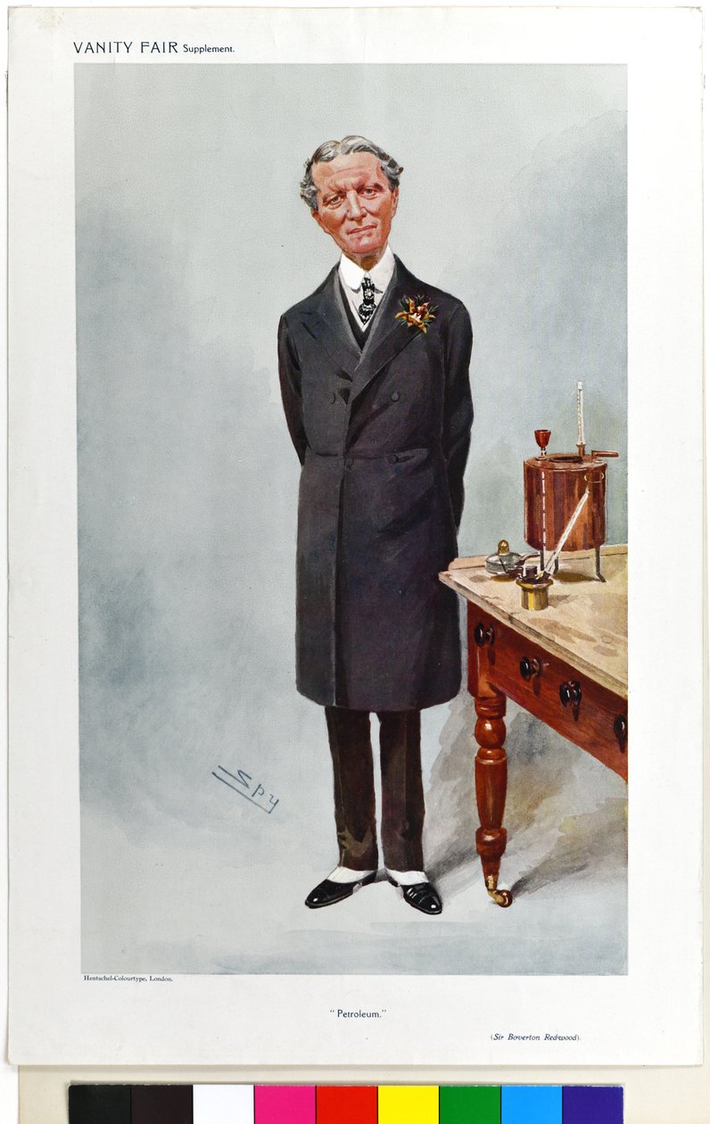 Kőolaj (Sir Boverton Redwood) alkotó: Leslie Matthew (1851 1922) Ward