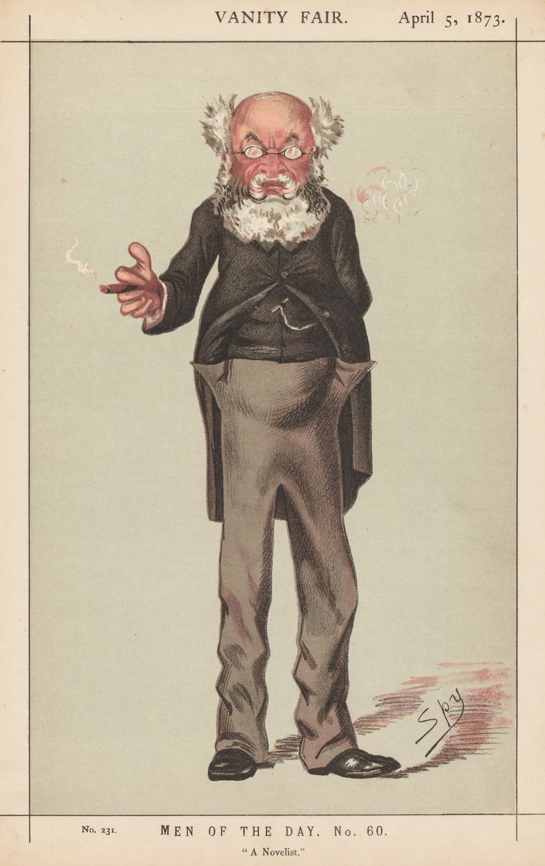 Vanity Fair: A nap férfiai, 60., "Egy regényíró" alkotó: Leslie Matthew (Spy) Ward