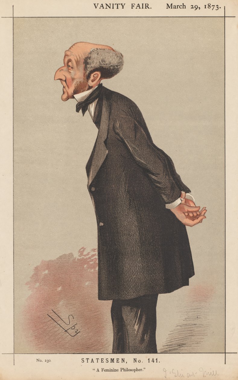 Vanity Fair: Stateman, No. 141 "A feminine Philosopher" alkotó: Leslie Matthew (Spy) Ward