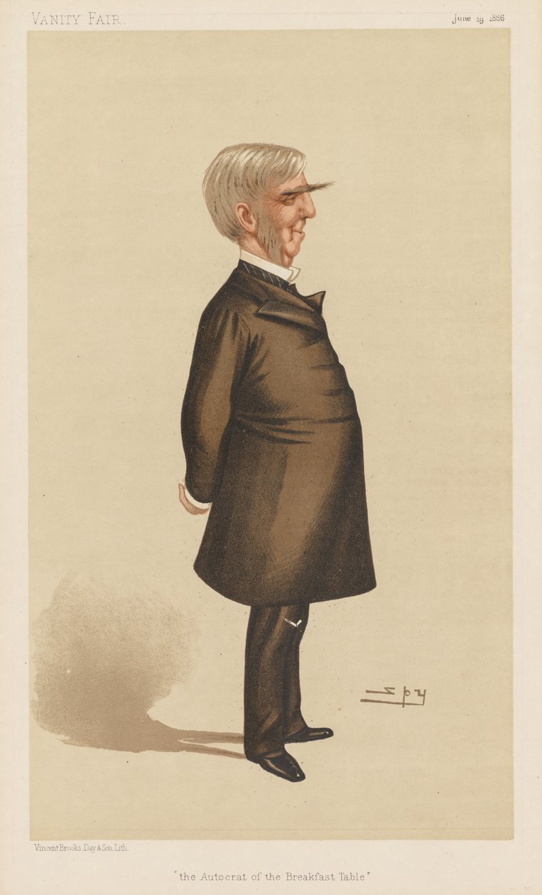 Vanity Fair: A reggelizőasztal autokratája, 1886. alkotó: Leslie Matthew