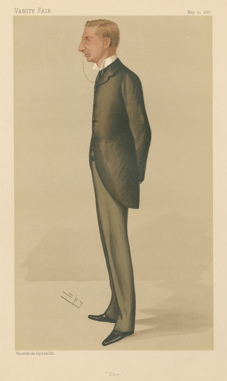 Ő, Henry Rider Haggard (Vanity Fair sorozat) alkotó: Leslie Matthew Spy Ward