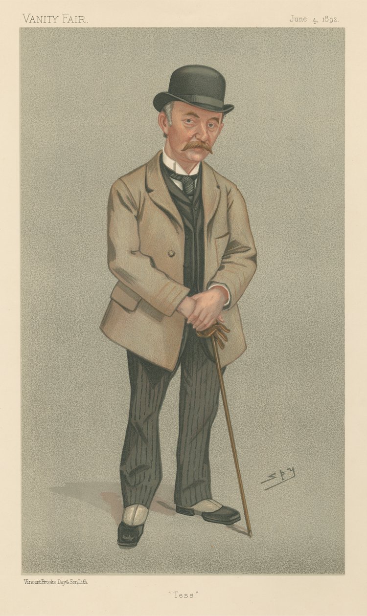 Tess, Thomas Hardy (Vanity Fair sorozat) alkotó: Leslie Matthew Spy Ward