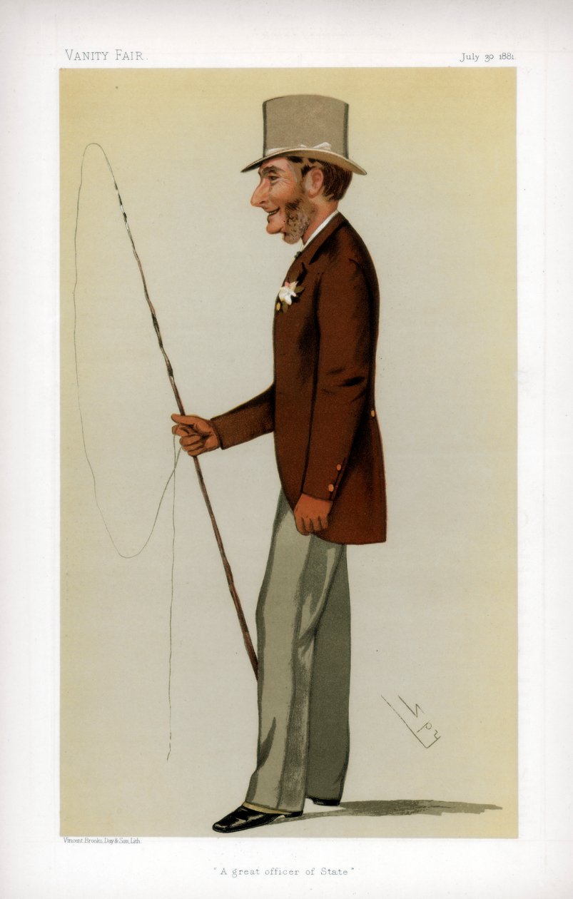 Nagy államtiszt, 1881 alkotó: Leslie Matthew Ward