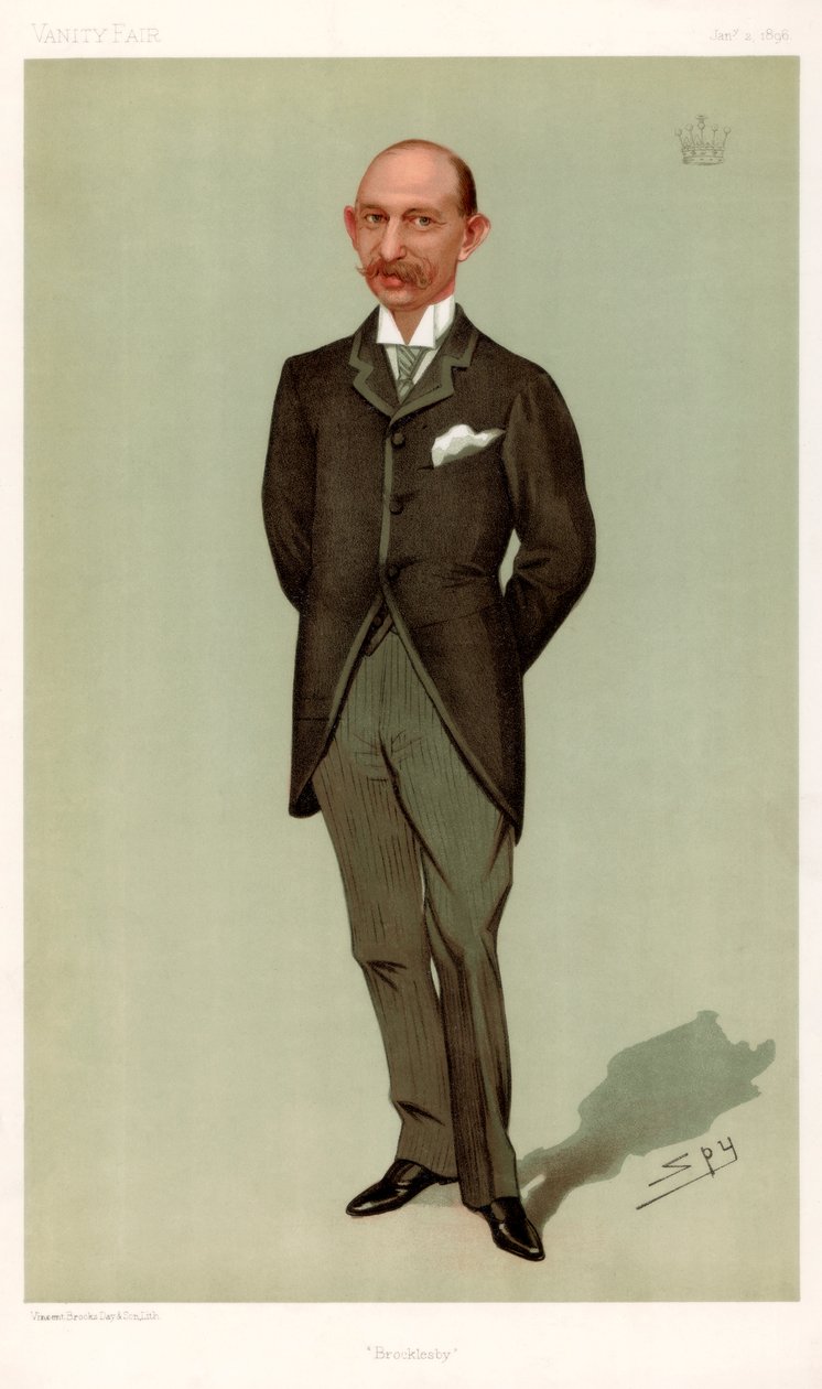 Brocklesby, Yarborough grófja, 1896. alkotó: Leslie Matthew Ward
