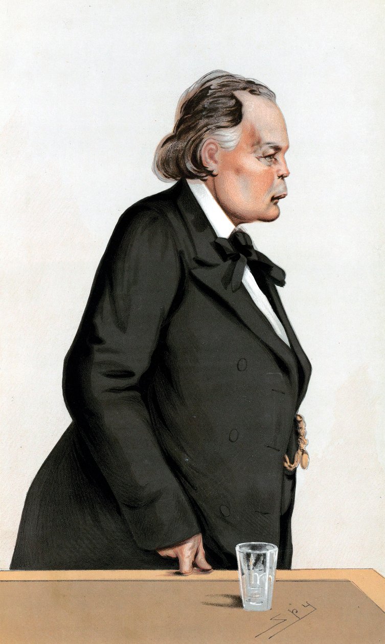 Charles Bradlaugh 1833-1891 brit szabadgondolkodó és társadalmi reformer alkotó: Leslie Matthew Ward