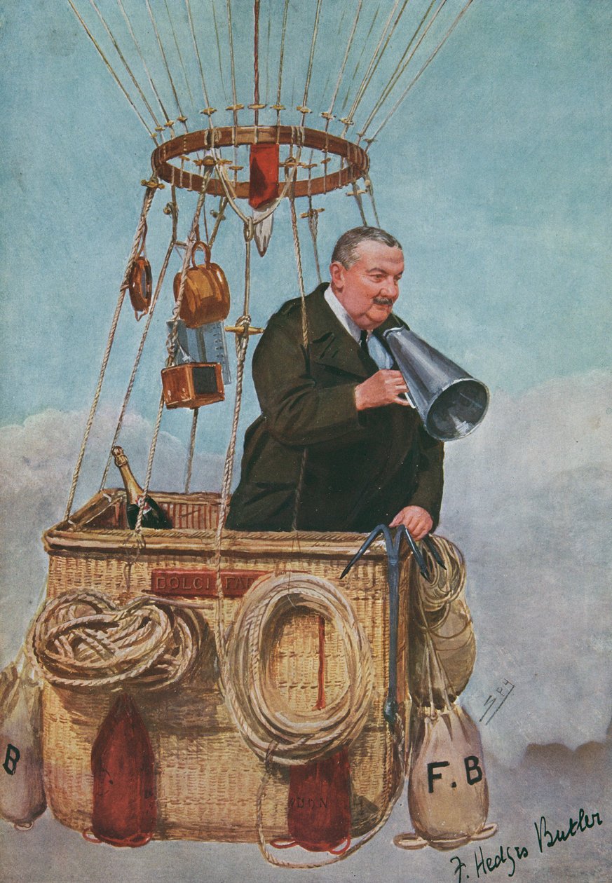 Frank Hedges Butler, illusztráció a Vanity Fair 1907. december 11-i számából. alkotó: Leslie Matthew Ward