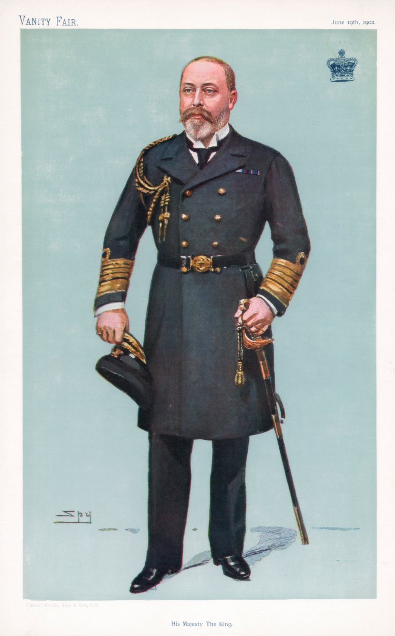 Őfelsége a király, 1902 alkotó: Leslie Matthew Ward