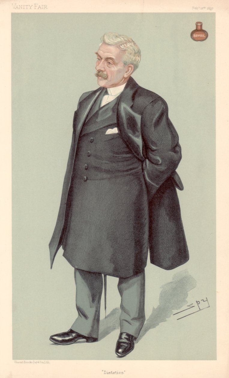 John Lawson Johnston, skót születésű üzletember, 1897 alkotó: Leslie Matthew Ward