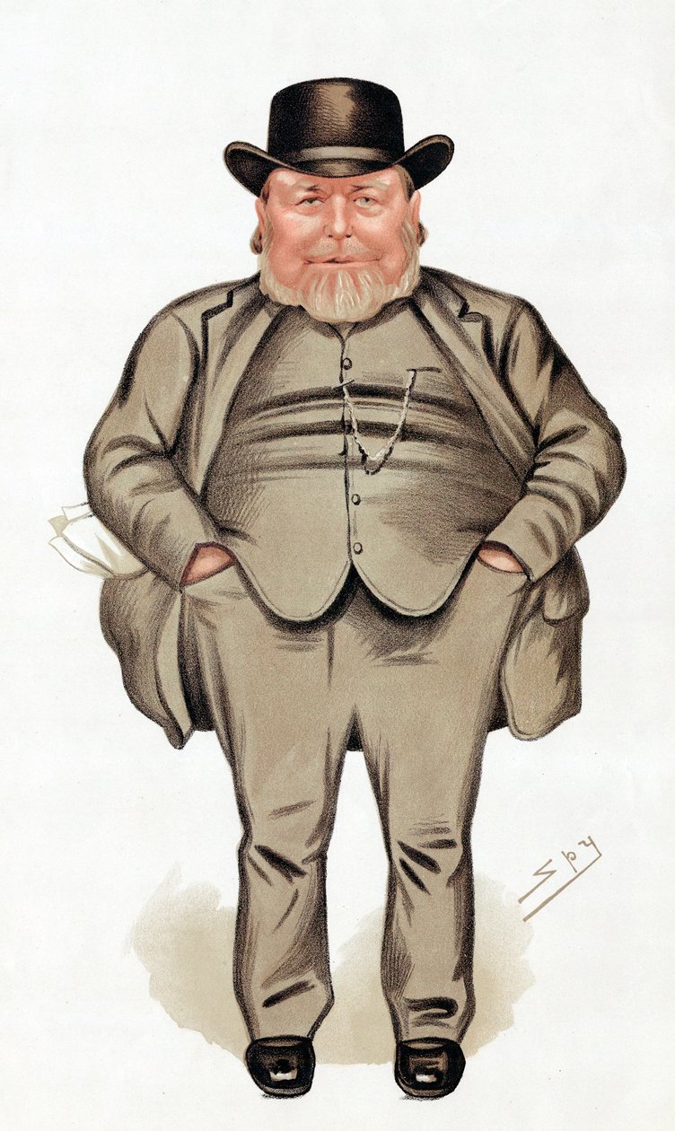 Joseph Arch 1826-1919, angol mezőgazdasági munkás, szakszervezeti tag és politikus, 1886 alkotó: Leslie Matthew Ward