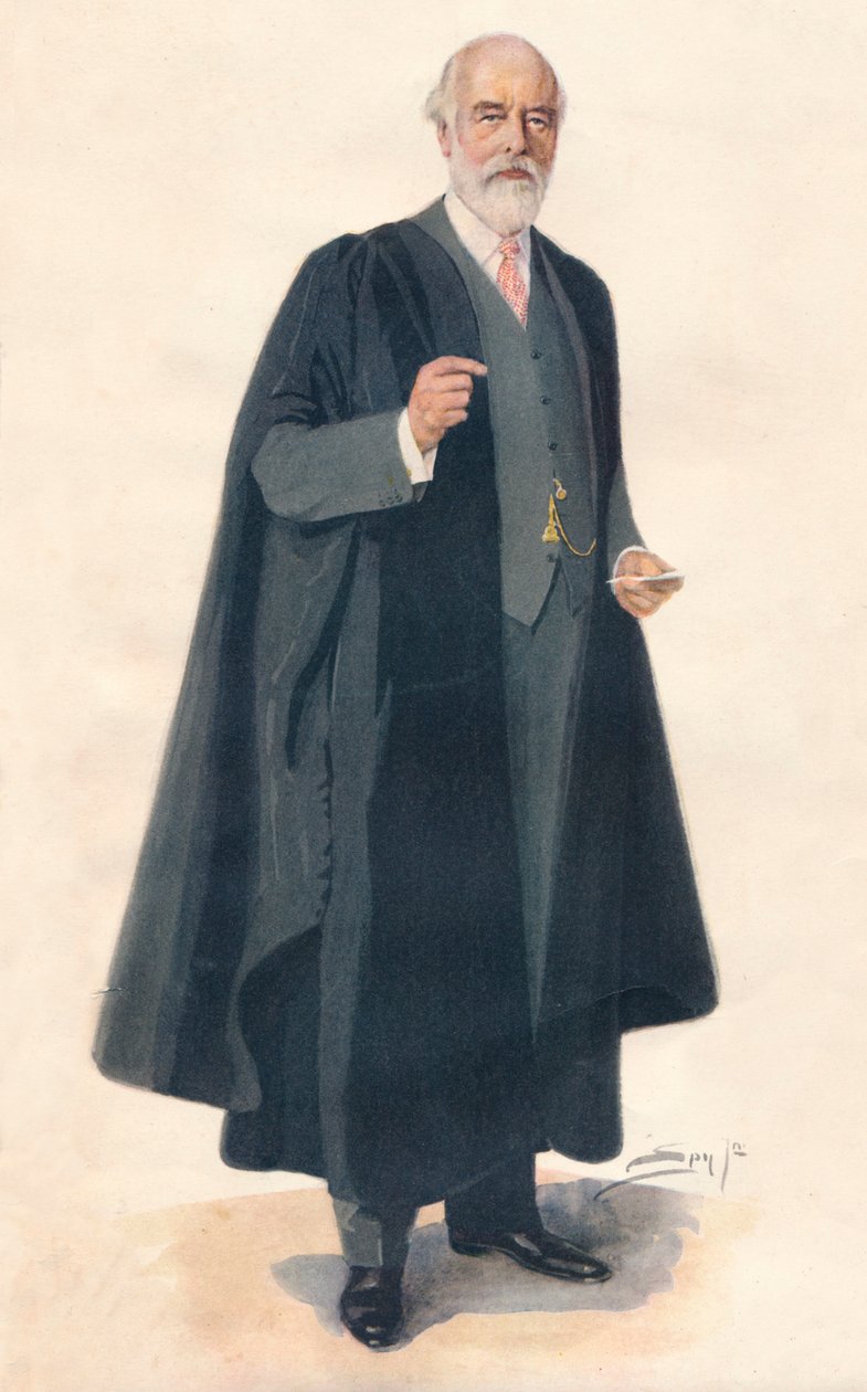 Sir Oliver Lodge, 1927 alkotó: Leslie Matthew Ward