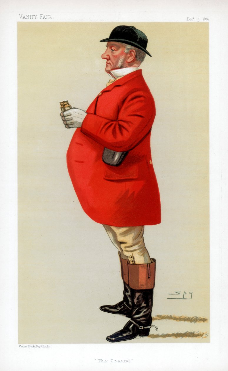 A tábornok, 1881 alkotó: Leslie Matthew Ward