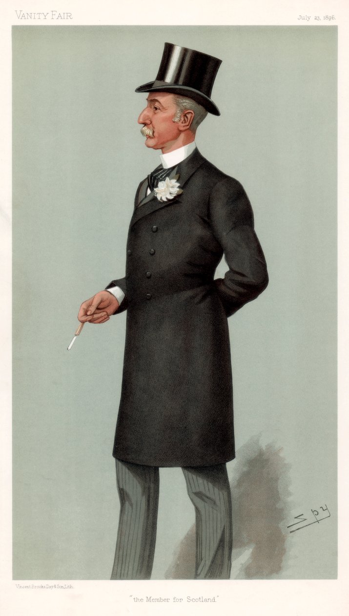 A Skócia tagja, Sir Lewis McIver, skót politikus, 1896. alkotó: Leslie Matthew Ward