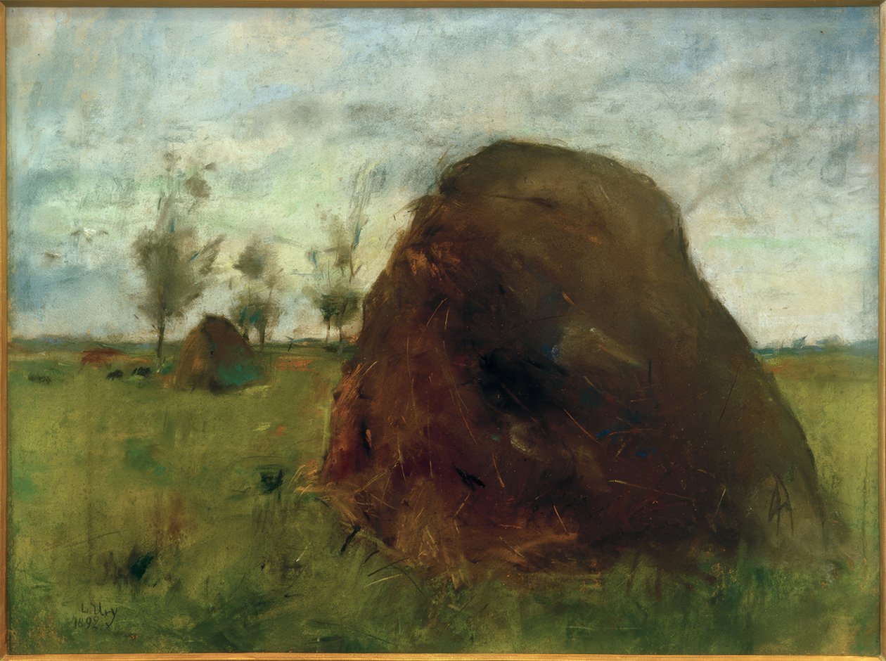 Les Meules (The Haystacks / Haystacks) alkotó: Lesser Ury