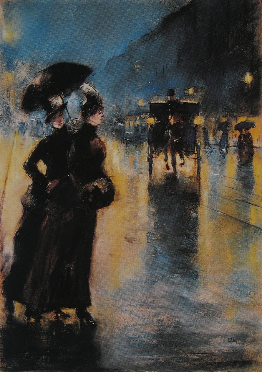 Éjszakai megvilágítás alkotó: Lesser Ury