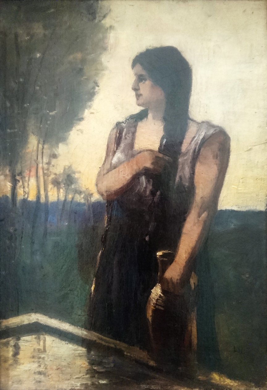 Rebeka a kútnál alkotó: Lesser Ury