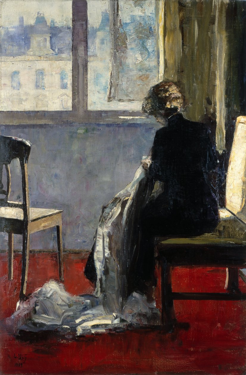 A vörös szőnyeg alkotó: Lesser Ury