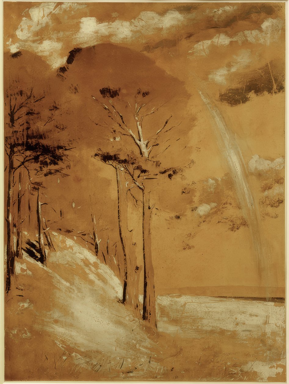A szivárvány a Beelitzhofból alkotó: Lesser Ury