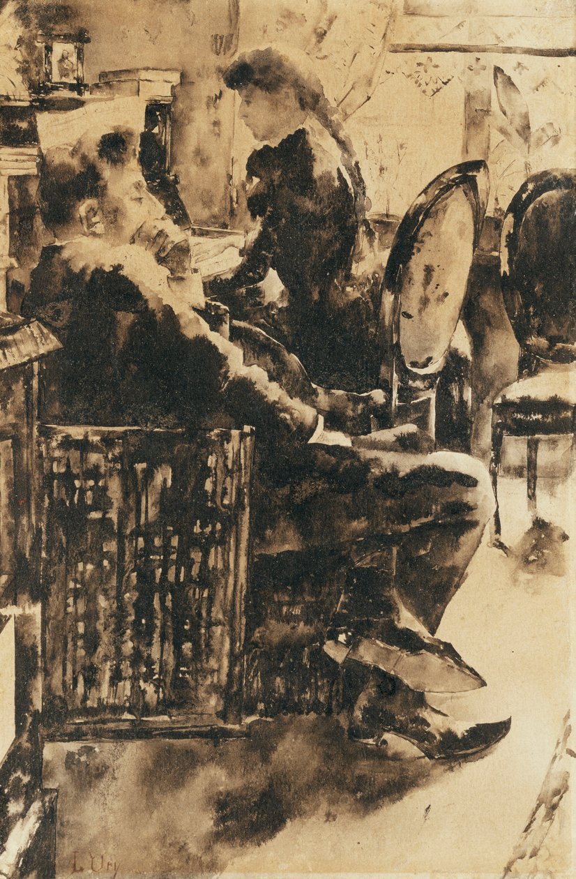 A zene; Amikor zenél alkotó: Lesser Ury