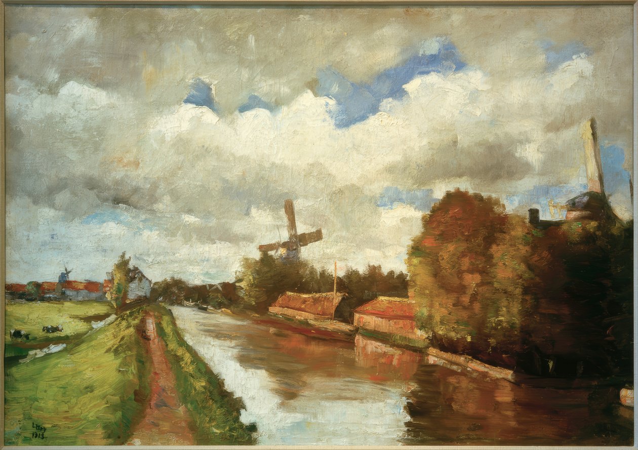 Mozgó felhők alkotó: Lesser Ury