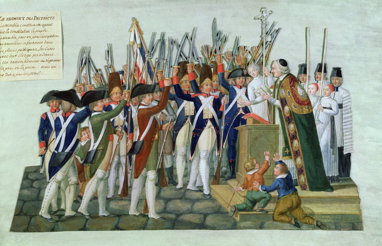 A kerületek esküje, 1790. febr alkotó: Lesueur Brothers