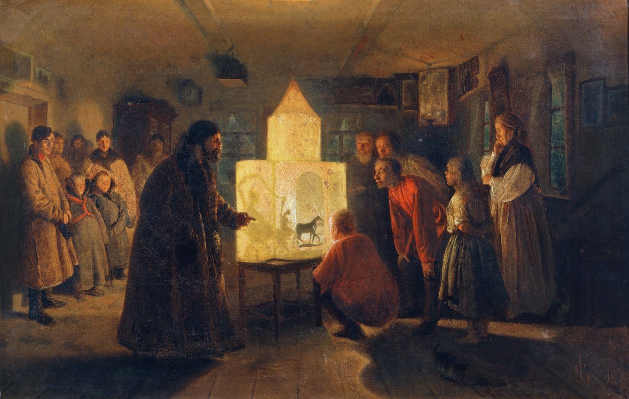 Varázslámpa, 1876 alkotó: Lev Grigoryevich Solovyev