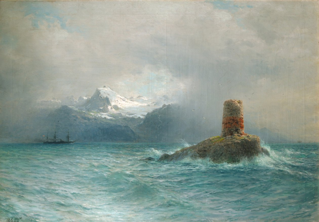 A Lofoten-szigetek, 1895 alkotó: Lev Felixovich Lagorio