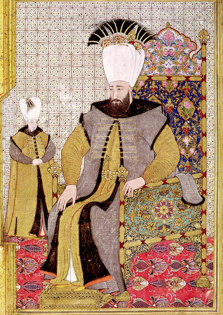 III. Ahmet szultán (1673-1736) és a trónörökös alkotó: Levni