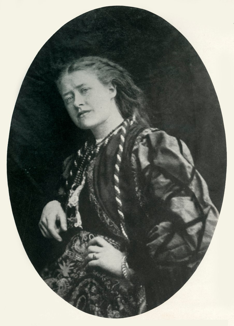 Ellen Terry, 1863, 1948. alkotó: Lewis Carroll