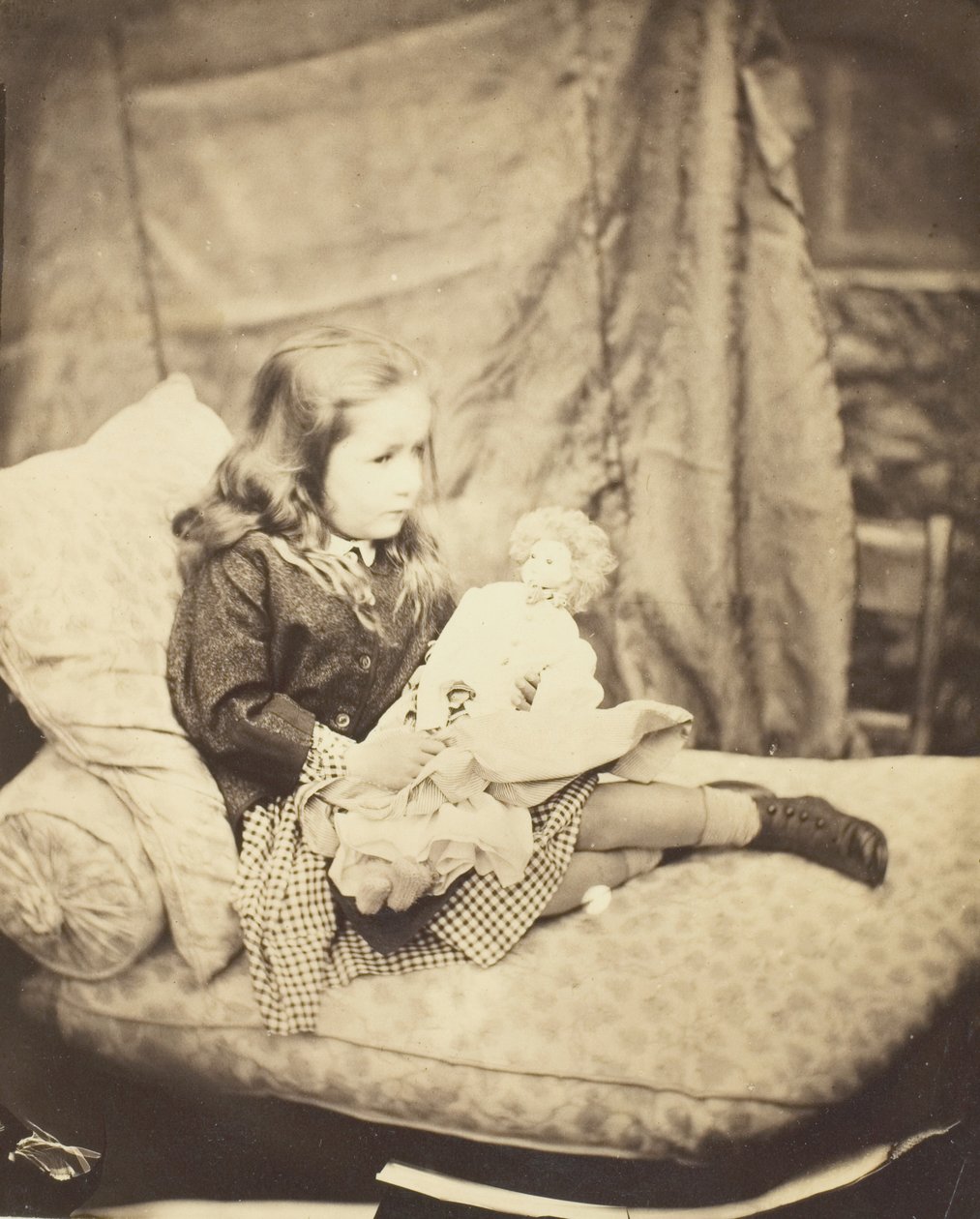 Margaret Frances Langton Clarke, 1864. szeptember. alkotó: Lewis Carroll