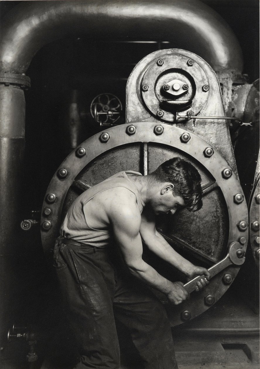 Erőműszerelő alkotó: Lewis Wickes Hine