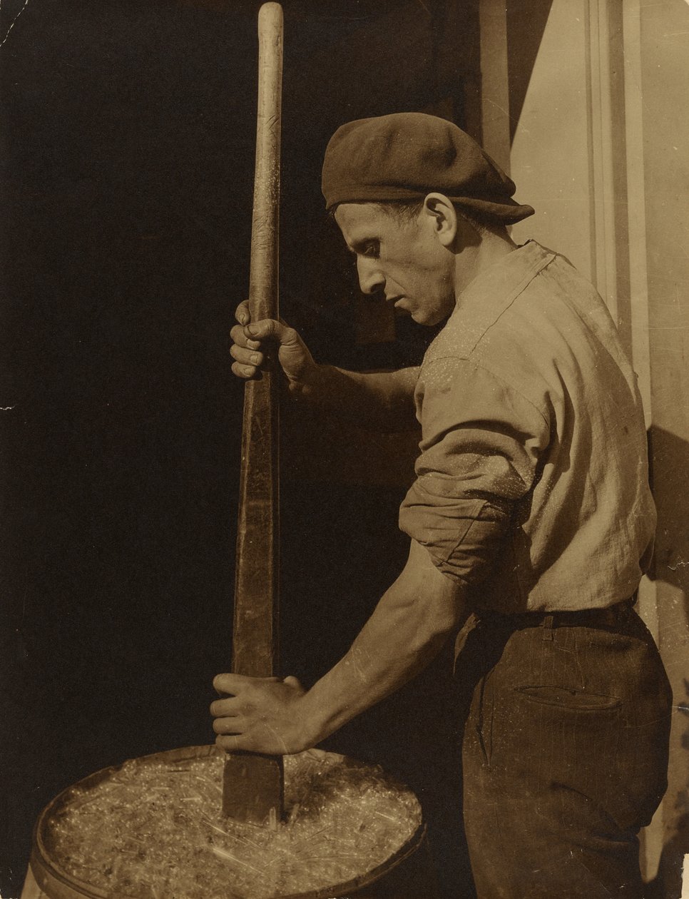 Gyári munkás alkotó: Lewis W. Hine