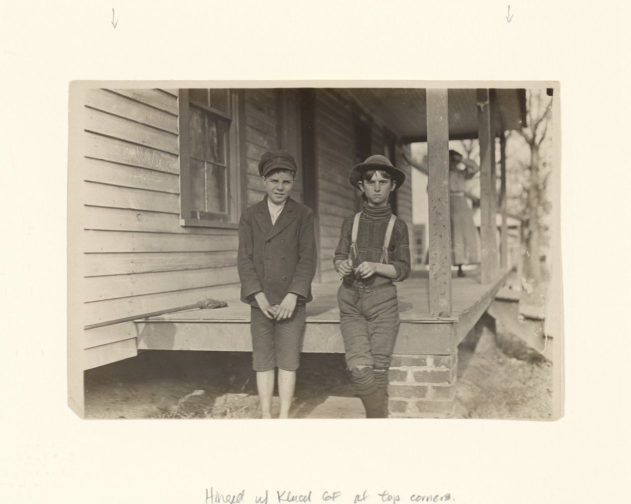 [Morris Small és John Lewis, Chester, Dél-Karolina] alkotó: Lewis W. Hine
