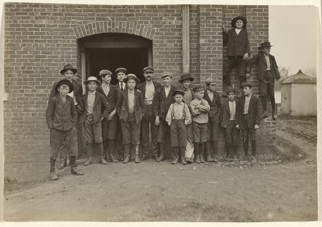 [Noon Hour, King Mfg. Co., Augusta, Georgia] alkotó: Lewis W. Hine