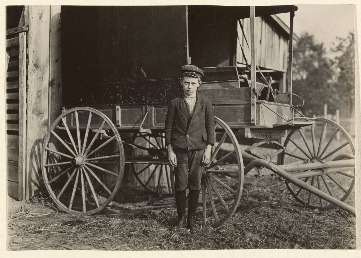 [Orley Shrouce, 10 éves, 8 Ozark Mill, Gastonia, Észak-Karolina] alkotó: Lewis W. Hine