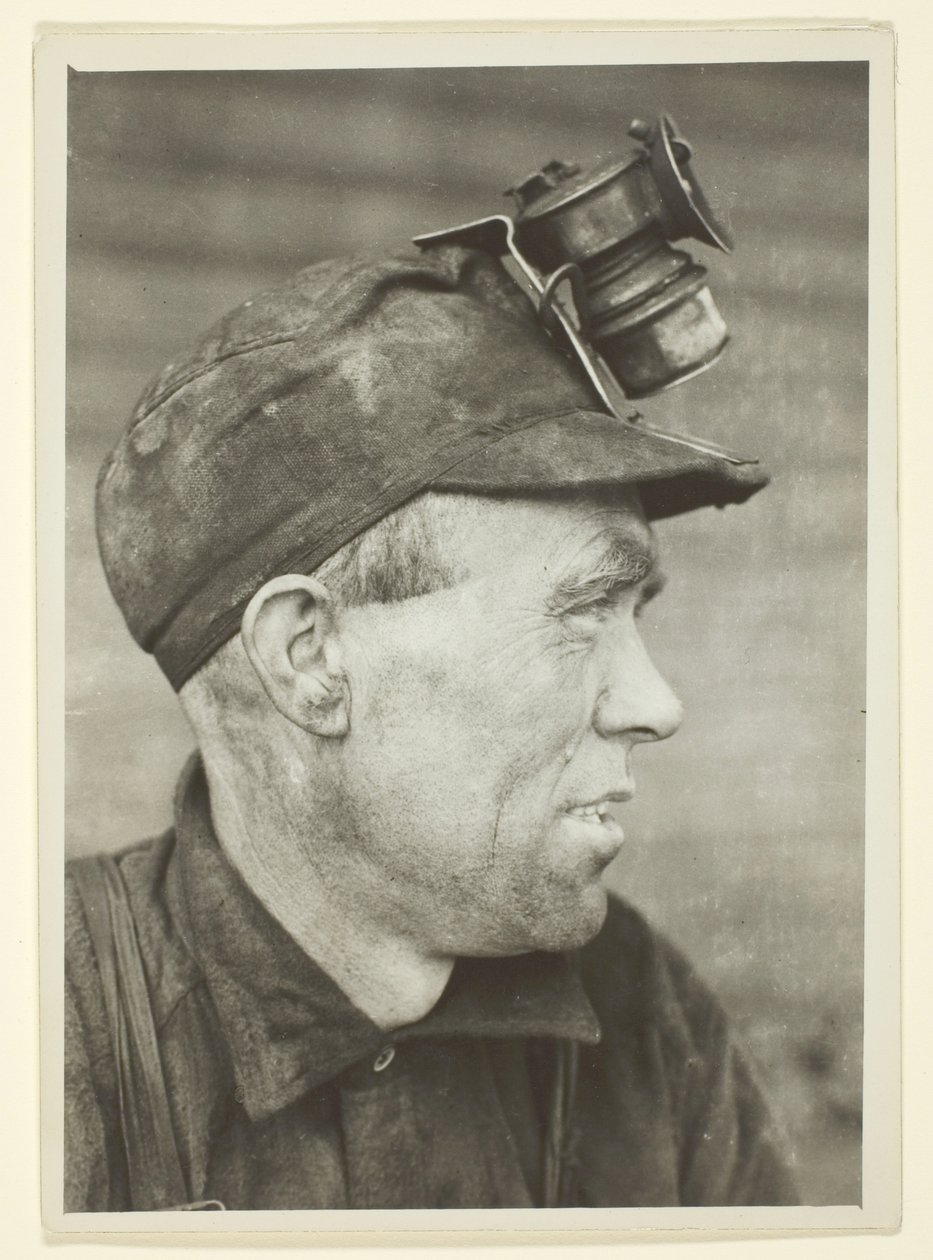 Egy angol bányász, Pennsylvania alkotó: Lewis Wickes Hine