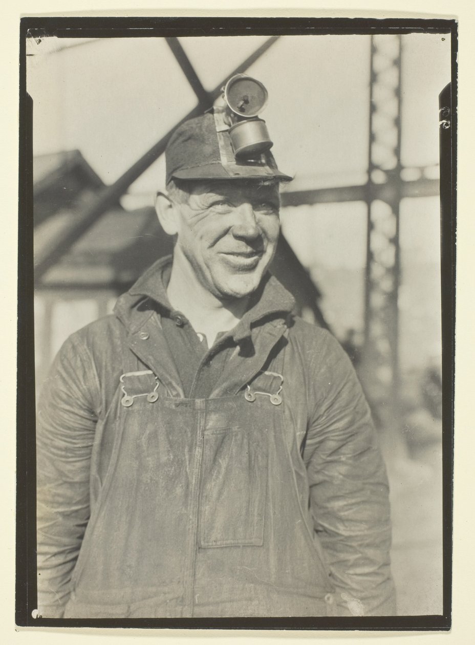 Kelet-pennsylvaniai szénbányász alkotó: Lewis Wickes Hine