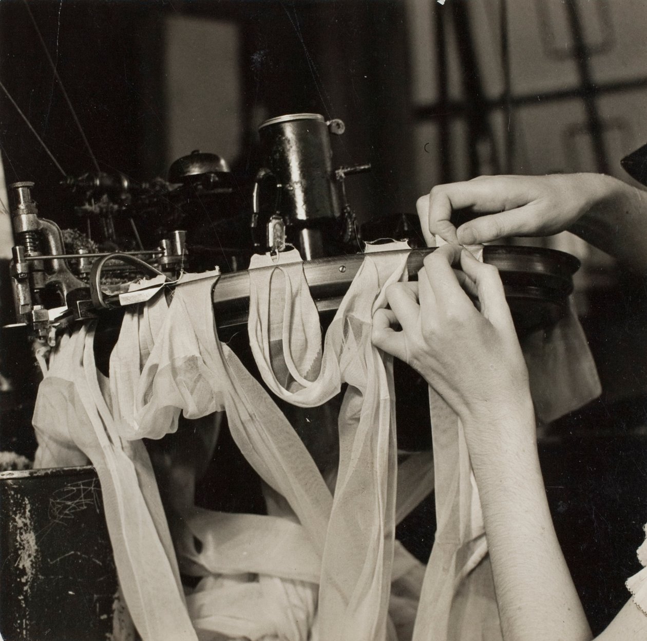 Harisnyaipari munkás alkotó: Lewis Wickes Hine