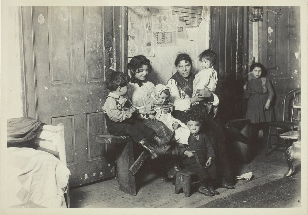 Olasz család, Chicago alkotó: Lewis Wickes Hine