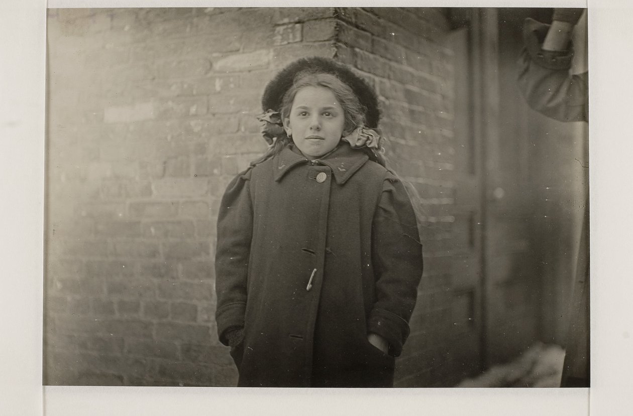Mary Horn, Hartford, Connecticut, 1909. március alkotó: Lewis Wickes Hine