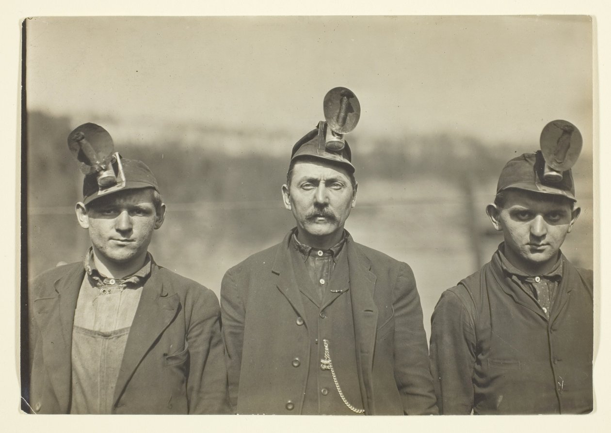 Old Timers, pennsylvaniai bányászok, (Nyugat-Virginia) alkotó: Lewis Wickes Hine