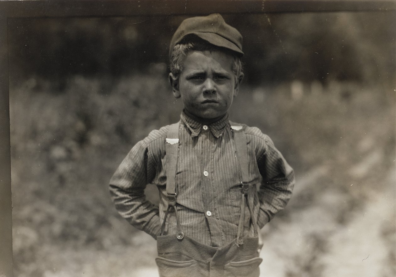 Vidéki mezőgazdasági munkás, Új-Anglia alkotó: Lewis Wickes Hine