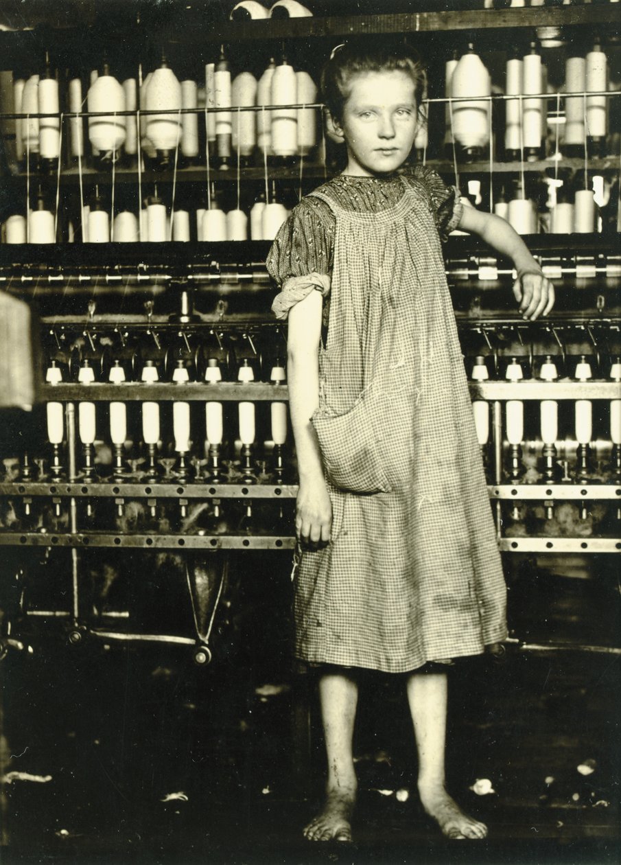 Fonógép alkotó: Lewis Wickes Hine