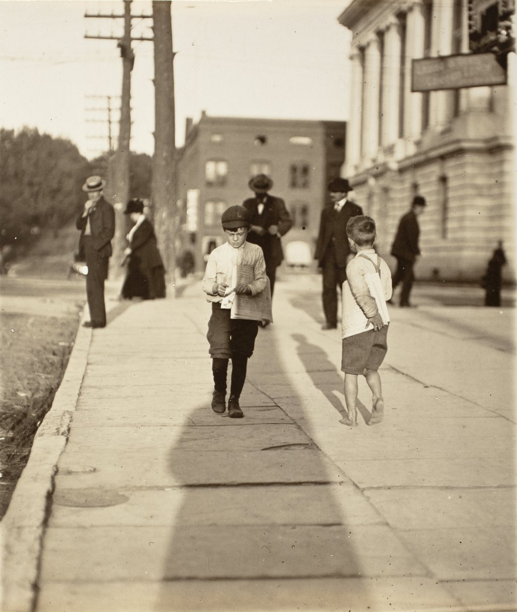 Utcai foglalkozások alkotó: Lewis Wickes Hine
