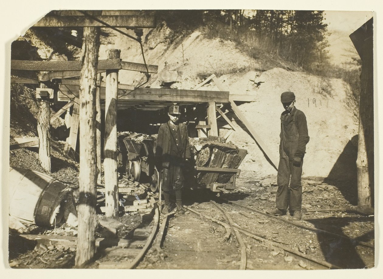 Nyugat-virginiai szénbánya alkotó: Lewis Wickes Hine