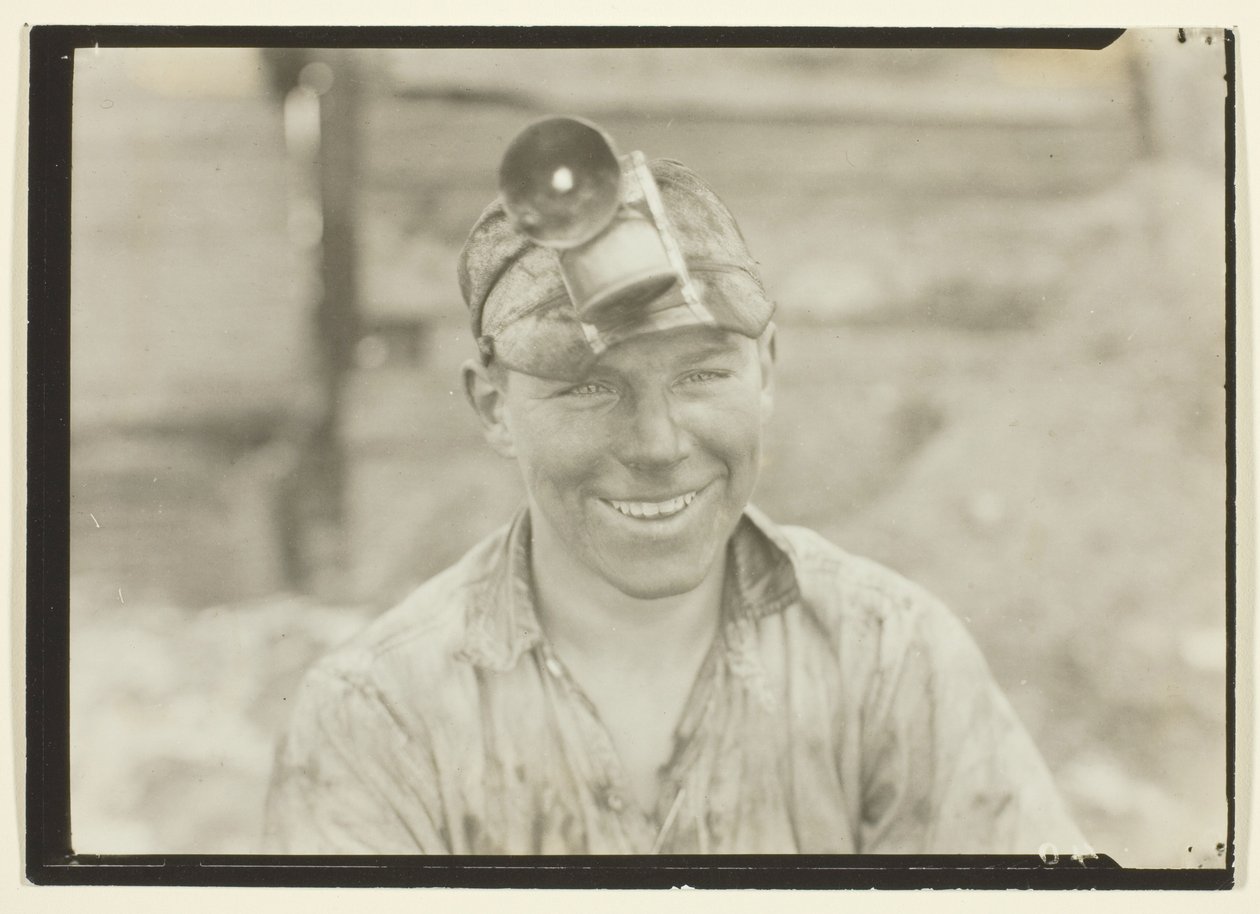 Young Miner, Pennsylvania alkotó: Lewis Wickes Hine