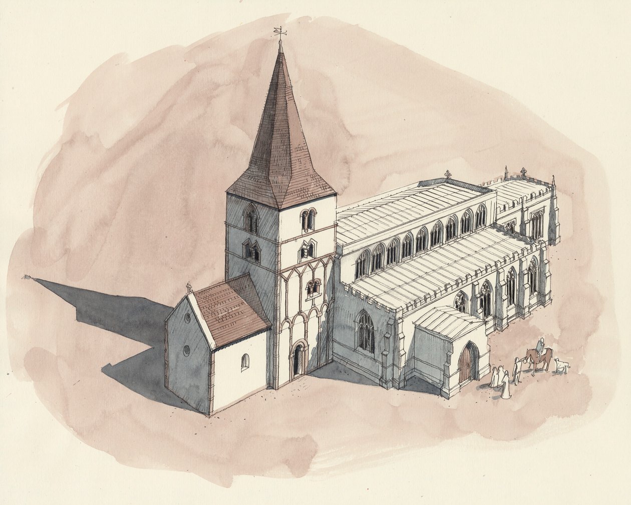 Szent Péter-templom, Barton-upon-Humber, Lincolnshire alkotó: Liam Wales