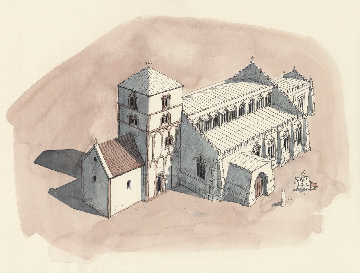 Szent Péter-templom, Barton-upon-Humber, Lincolnshire alkotó: Liam Wales