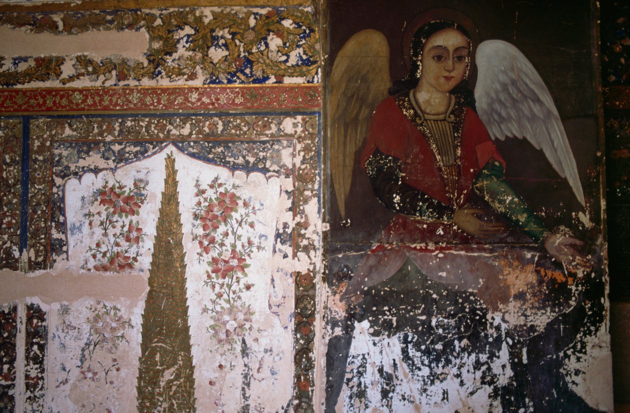 Angyal, Örmény Vank katedrális vagy Szent Nővérek temploma, Iszfahán (Eszfahán), Irán alkotó: Unbekannt Unbekannt