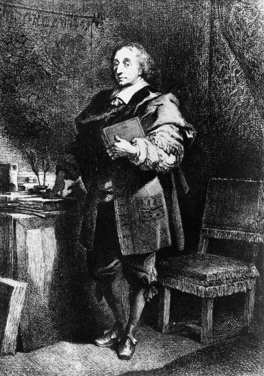 Blaise Pascal francia matematikus, fizikus és filozófus, 1650 alkotó: Unbekannt Unbekannt